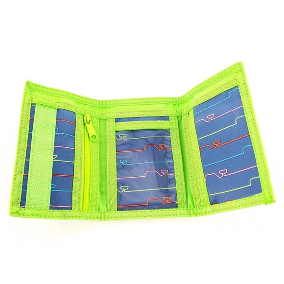 Vineyard Vines Colorful Whale Tri-fold Wallet Hook & Loop Closure - Picture 3 of 4